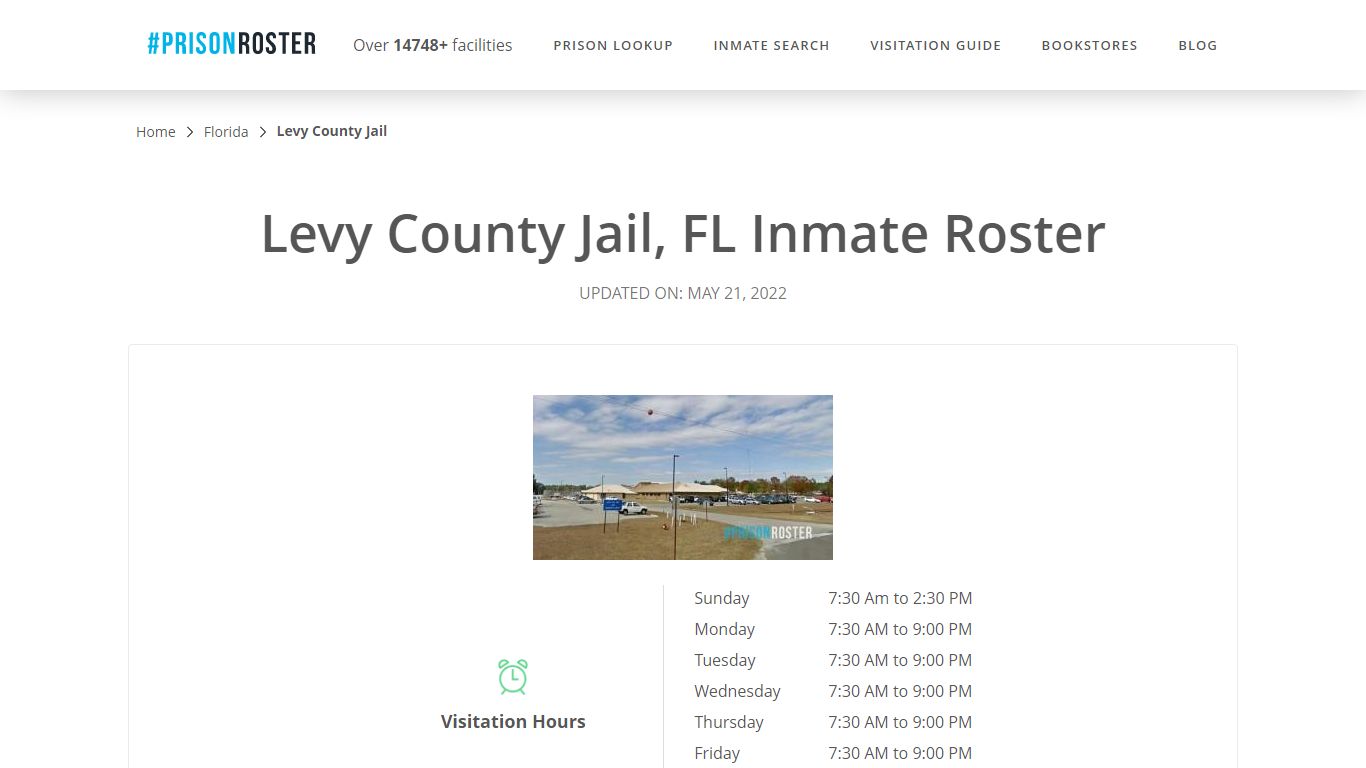 Levy County Jail, FL Inmate Roster - Inmate Locator
